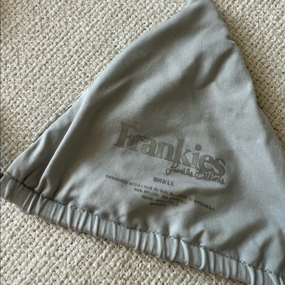 Frankie's Bikinis Jetty Bikini Top Python - image 7